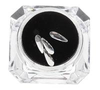 CLISPEED DIY Teeth Gems Vampire Fang Tooth Decorative Gems for Parties Weddings Proms Lightweight Accessories