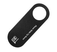 CLISPEED Do Not Disturb Door Hanger Sign Double-sided PU Leather Office Door Sign for Hotel Bedroom Privacy Reminder with Easy Hanging Installation Black