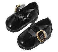 CLISPEED Doll Dress Up Shoes for Mini Bjd Leather Shoes Doll Accessories for Creative Play and Imagination Lightweight and Easy to Carry