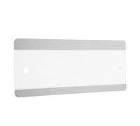 CLISPEED Door Sign Holder with Stainless Steel Acrylic Silver and Easy to Maintain Design, Office Sign and Name Plate for Time-saving Solution Wall, for Schools and Conference Rooms