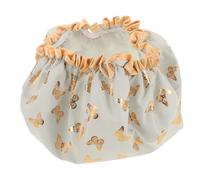 CLISPEED Double Layer Shower Cap Shower Hair Cap Extra Large Comfortable Fit Prevents Hair from Getting Wet Women Cute Decorative Design and Showering