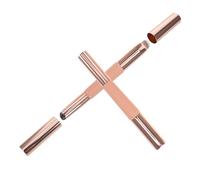 CLISPEED Dual End Lip Brush Travel-friendly Makeup Tool with Hygienic Protective Cap 2pcs Silicone and Wooden Handle and Lipstick for Lip Gloss, Lipstick, and Nail Art Application,