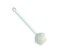 CLISPEED Dual-use Bath Brush with Long Handle and Double-Sided Design, Abs Plastic Handle with Soft Pet Nylon Wool for Effective Back Cleaning and Exfoliating, for Shower and Bath