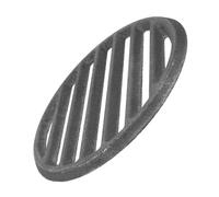CLISPEED Durable Round Iron Charcoal Grill Grate for Fire Pit Cooking Quick Heating Bbq Grill Rack with Stable Design Easy to Clean Replacement Round Cooking Grate for Outdoor Camping and
