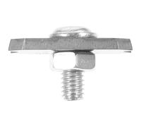 CLISPEED Edge Trimmer Replacement Alloy Attachment Silver Professional Finish Quick Trimming Tool for Cabinet Manufacturing and Decoration