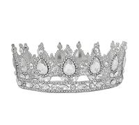 CLISPEED Elegant Bride Crown Wedding Headdress with Unique Design for Weddings Proms and Parties Charming Headwear for Women
