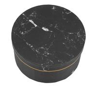 CLISPEED Elegant round Flower Packaging Box with Unique Marble Design, for Floral Boxes for Arrangements and Graduation Party, Featuring Expressive Gifting and Versatile Use with Premium