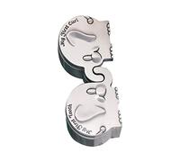 CLISPEED Elephant Shape Newborn Keepsake Box Zinc Alloy Collection Case for First Tooth and Curl Storage Durable Memory Organizer Christening Shower