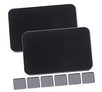 CLISPEED Empty Eyeshadow Palette Blush Organizer 2pcs Magnetic Refillable Makeup Storage Box 6-pan Tray for Girls Travel Cosmetic Container