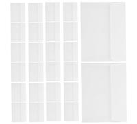 CLISPEED Envelopes White Western Convenient Flap with Compatible 50pcs Paper A2 Size Self Seal Plain with Most and for Stationery Cards Wedding Invitations and Business Letters