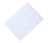 CLISPEED Erasable Small Dry Erase Whiteboard Double-Sided Writing Board for Office and Learning Portable Graffiti and Drawing Board for Teens Sturdy Density Material with Four-line and