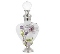 CLISPEED Essential Oil Bottle Vintage Decorative Multi-purpose Glass 10ml and Gift Refillable Vial for Aroma Storage for Girls