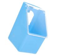 CLISPEED Feeder Feeding and Watering Container Multifunction with Lid Hanging Box Large Capacity Suitable for Pet Birds in Pet Shops Or outside The Cage