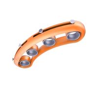 CLISPEED Finger Expansion Trainer for Guitar Piano Left Hand Stretcher Tool Lightweight Portable Design for All String Instruments for Musicians Enhance Skills Anywhere Orange