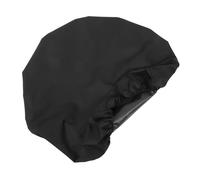 CLISPEED Fire Pit Cover for Outdoor Built Round Fireplaces Oxford Fabric Fireproof Protective Shield Black Guards Against Rain Debris and Bird Droppings Easy to Fold and Store
