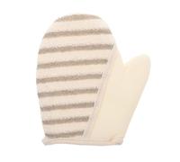 CLISPEED Flax Body Exfoliating Glove for Bathing Ergonomic Scrubbing Mitt for Dead Skin Removal Pore Cleansing and Grease Reduction Comfortable Flax Shower Mitt for Spa Like Skin Care at