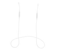 CLISPEED Flexible Silicone Lanyard with Magnetic Closure Soft and Earbud Replacement Cord Comfortable Loss Strap for Secure and Stylish Management