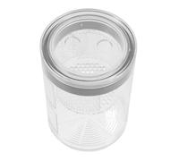 CLISPEED Floatable Acrylic Guppy Breeding Box with Water Circulation for Fish Isolation and Shrimp Hatchery Aquarium Incubator Chamber for Betta Clownfish Fry Protection