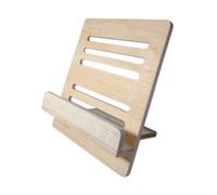 CLISPEED Foldable Music Stand Adjustable Tilt Angle Portable Desktop Music Holder for Guqin Players Small Compact Multipurpose Score Rack for Hands Playing