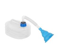 CLISPEED Foldable Portable Urinal for Men and Women with Funnel and Hose Compact Travel Potty for Camping Car Emergency Use Lightweight Unisex Design for Outdoor and Road Trips