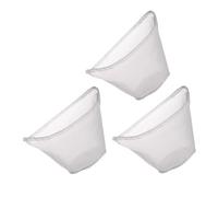 CLISPEED Food Strainer Bags Easy to Clean Reusable 3pcs Nylon with Fine Mesh Multifunctional Design for Kitchen and Home for Juicing, Soy, Vegetable and Dumpling Filling