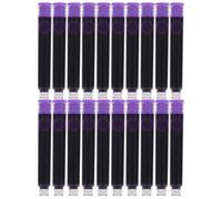 CLISPEED Fountain Pen Ink Refills Ergonomic Design 100pcs Erasable Colourful Reusable Reusable Reusable Reusable Reusable Reusable Plastic Material and for Students Stationery and Office