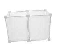 CLISPEED Freezer Dividers Plastic Storage Bins for Chest Deep Freezer Organizer Bin Fridge Partition Shelf Divider for Kitchen and Pantry Use