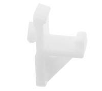 CLISPEED Freezer Door Stainless Steel Brackets Replacement Shelf Clips Refrigerator Buckles Compatible with Haier Freezers Commercial Refrigerator Parts