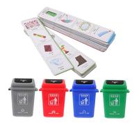 CLISPEED Garbage Classification Educational for Environmental Protection Sorting Game Safe Material Early Development Learning Activity Creative Fun for Boys