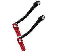 CLISPEED Gear Shifter Lever with Finely Sanded Surface 2pcs Aluminum and Seamless Gear Engagement for Motorcycle and Dirt Bike for Offroad Adventures and Daily Commutes