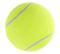 CLISPEED Giant Inflatable Tennis Ball Lightweight Rubber Material Safe Playground Indoor Outdoor Fun Portable Large Bounce Ball for Boys