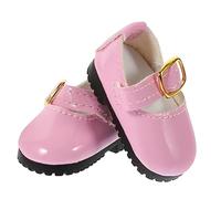CLISPEED Girl Doll Leather Shoes for Bjd Dolls Cute PU Material Dress Shoes to Inspire Imagination and Enhance Playtime
