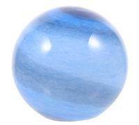 CLISPEED Glass Lampshade Replacement for Ceiling Lamp 120mm Diameter Blue-Black Glass Globe Lamp Shade for Pendant and Chandelier Lighting Fixtures