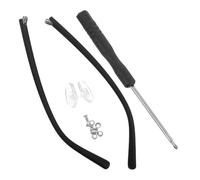 CLISPEED Glasses Arm Legs Replacement Matte Finish Eyeglass Temples Compatible with Sunglasses Reading and Myopia Glasses Easy to Install Repair Accessory