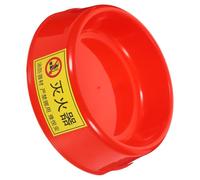 CLISPEED Glow-In-The-Dark Fire Extinguisher Bracket for Cars and Trucks Easy Mount Plastic Holder Stand for Small 2-4Kg Extinguishers in Low-Light Situations