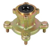 CLISPEED Go Kart Wheel Hub and Iron Material with 88mm Hole Distance Featuring Easy Installation and Secure Tire Fit for Atv Front Disc Axle Hub for Other Terrains