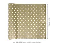 CLISPEED Gold Polka Dot Wrapping Paper Roll, Floral Birthday Wrap for Valentine’S Day and Special Occasions, Premium Packaging Paper for Bouquets and Presents