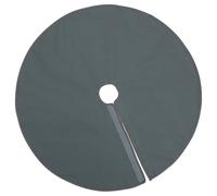CLISPEED Gray Waterproof Oxford Cloth Outdoor Umbrella Base Cover Foldable Dust Protector for Patio Stand All-Season