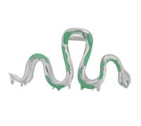 CLISPEED Green Snake Hair Claw Clip for Made of Iron, Delicate and Shiny Design to Create Hairstyle and Fix Hair, for Birthday Party Or Theme Party Accessories
