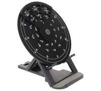 CLISPEED Guitar Chord Compass Circle of Fifths Music Theory Wheel, Aluminium Alloy and Plastic, Black, for Guitar Practice, Beginners and Students
