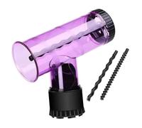 CLISPEED Hair Dryer Curl Diffuser Hair Curling Tool Violet Large Rotating Attachment for Blow Drying Curly Curls at Home