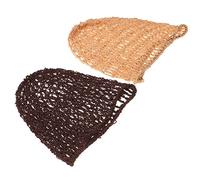 CLISPEED Hair Protective Net Cap 2Pcs Long Stretchable Sleeping Hat for Hair Protection Easy to Wear for Most People