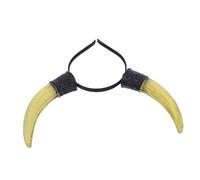 CLISPEED Halloween Bull Horns Headband for Adults Unique Cow Horn Headpiece for Christmas and Costume Parties Comfortable Fit Party Accessory for Cosplay and Themed Events