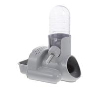 CLISPEED Hamster Water Bottle with Non-slip Bottom and Disassemblable Design, Suitable for Guinea Pigs and Rabbits, Reusable Plastic and Stainless Steel Water Feeder for Small Animals