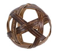 CLISPEED Hand Woven Soccer Ball for Lightweight Outdoor Sports Fitness Promotes Cultural Play and Physical Development Bamboo Material for Long Term Use
