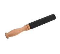CLISPEED Handmade PU Wrapped Wooden Singing Bowl Mallet Striker for Tibetan Nepalese Sound Therapy Meditation Yoga Mindfulness Practices