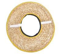CLISPEED Hard Hat Shade: Straw Hard Hat Sun Shade Sun Visor for Workers Beige Straw Kitchen Counter Storage Dining Table Service Workshop Bench Layout Craft Project Setup