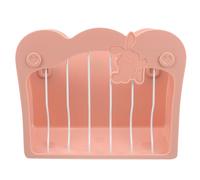 CLISPEED Hay Dispenser Rack Minimizes Waste for Guinea Pigs and Chinchillas with Large Capacity Storage Suitable for Installation on A Pet Cage