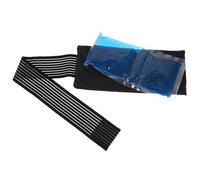 CLISPEED Head Ice Pack Reusable Gel Cold Pack Wrap, Pe Gel, Blue, 45.5cm Strap, Leak-Proof, for Women and Adults