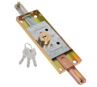 CLISPEED Heavy Duty Sliding Garage Door Lock Set with Key Theft Security Lock for Commercial and Residential Use Multi Functional Window Chain and Door Latch Installation Kit